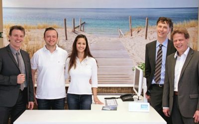 Besuch vom Bürgermeister