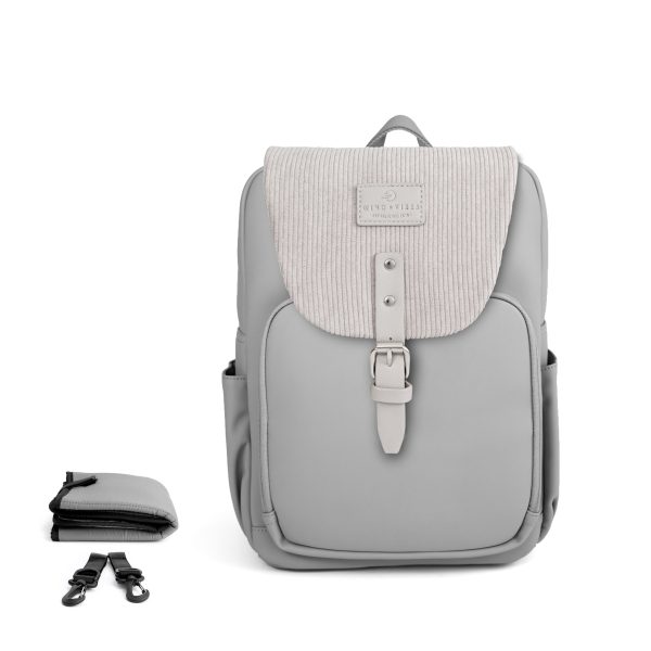 Wind & Vibes Wechselklappe Cord Light Grey