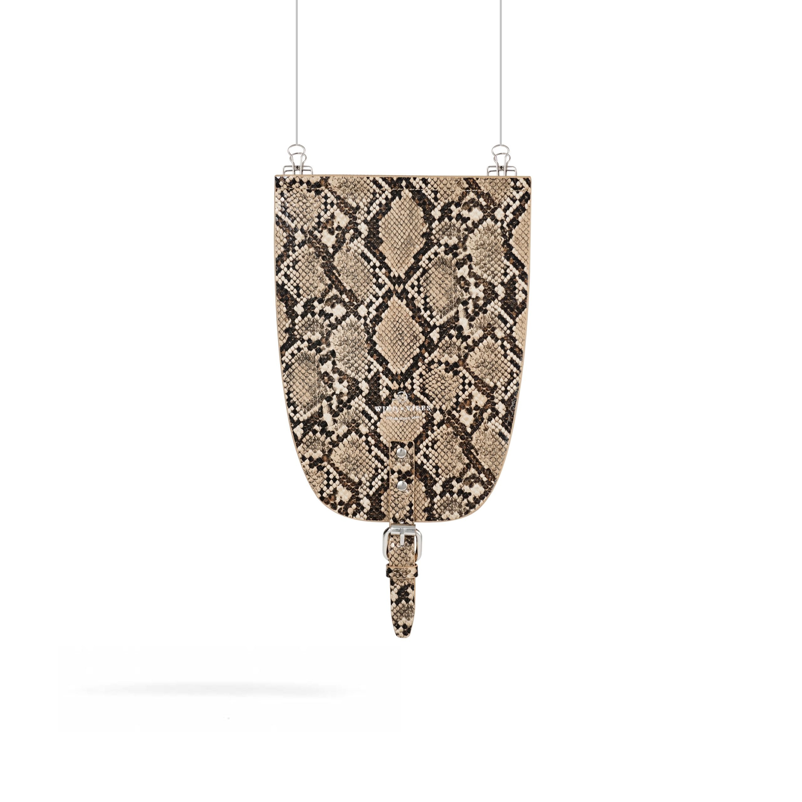 Wind & Vibes Wechselklappe S Animal Vegan Python Sand