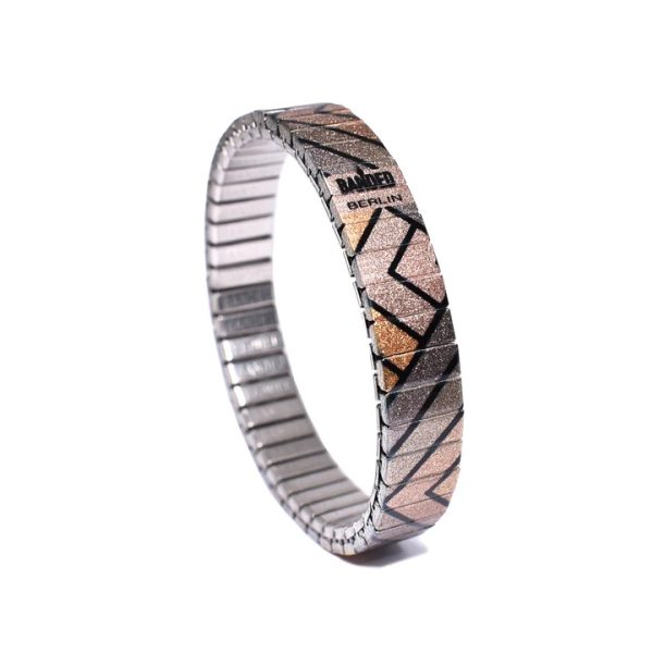 Armband Banded Berlin Metropolis - Babylon - 10mm Metallic