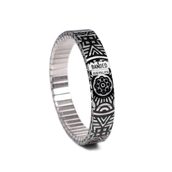 Armband Banded Berlin Gaudi's Footsteps - El Capitan 10mm Metallic