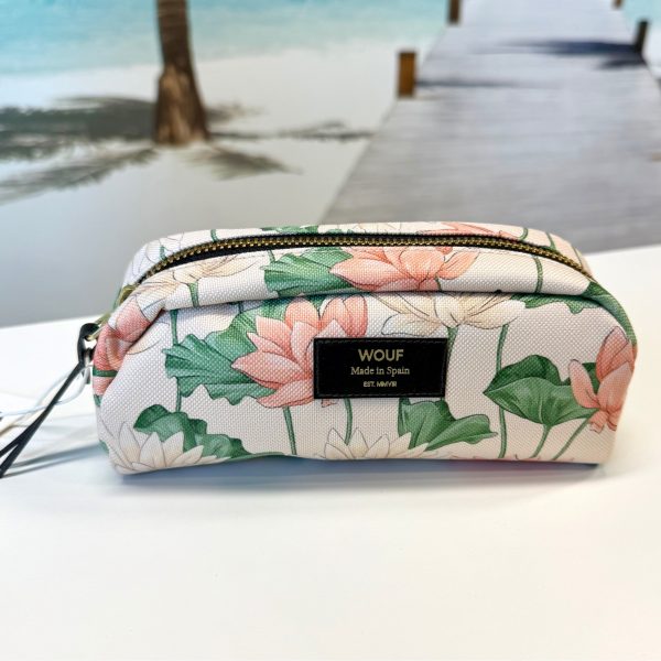WOUF Small Makeup Bag Lotus