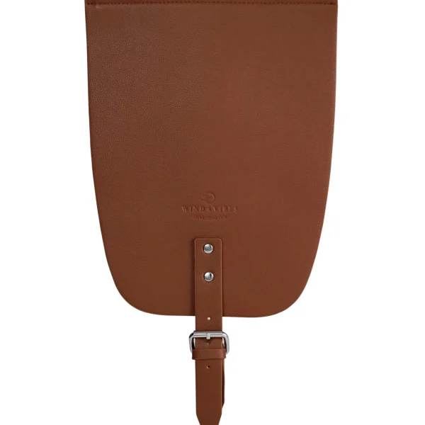 Wind & Vibes  Wechselklappe S Leder Cognac
