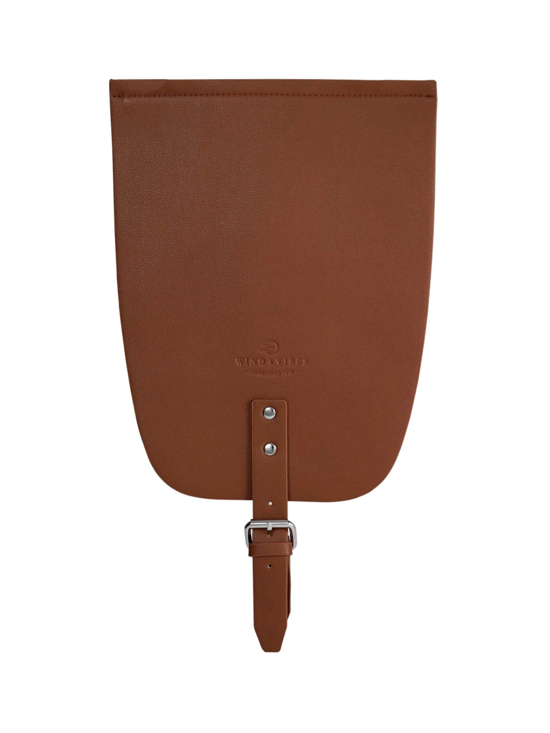 Wind & Vibes  Wechselklappe S Leder Cognac