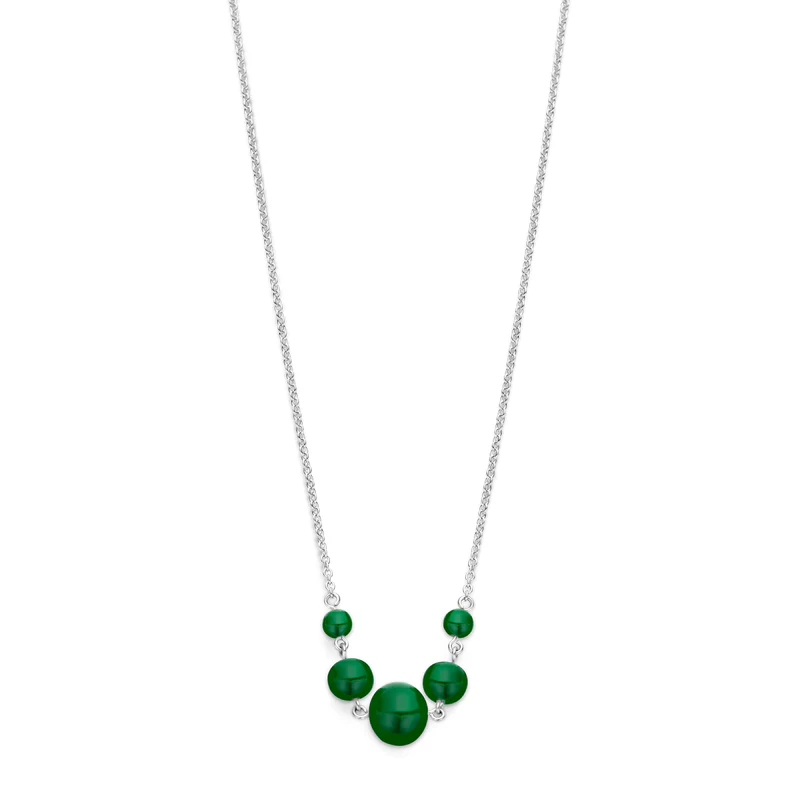 Spirit Icons Halskette Confetti Green 42/45cm – Bild 2