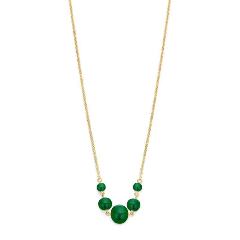 Spirit Icons Halskette Confetti Green 42/45cm – Bild 3