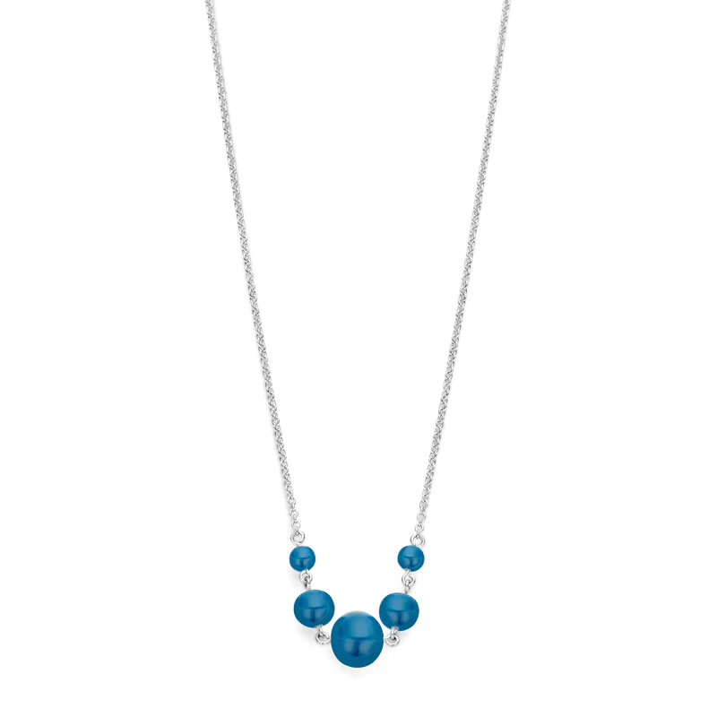 Spirit Icons Halskette Confetti Blue 42/45cm – Bild 2
