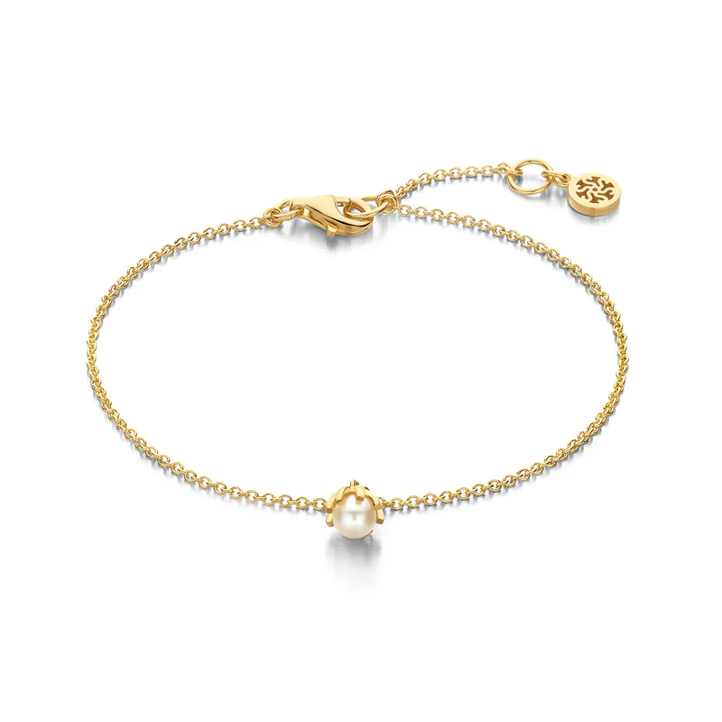 Spirit Icons Armband Emily Pearl 4mm 17/19cm