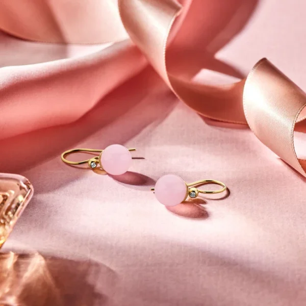 Spirit Icons Ohrringe Figaro Pink 9mm