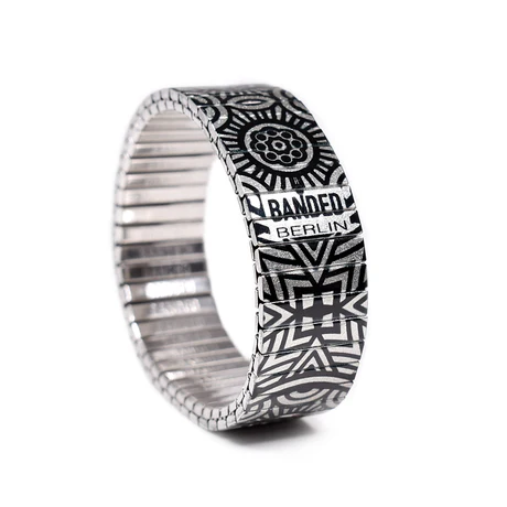 Armband Banded Berlin Gaudi's Footsteps - El Capitan 18mm Metallic